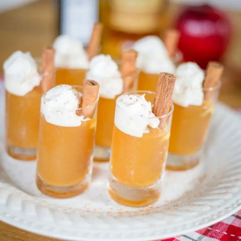 Maple Bourbon Fall Shots