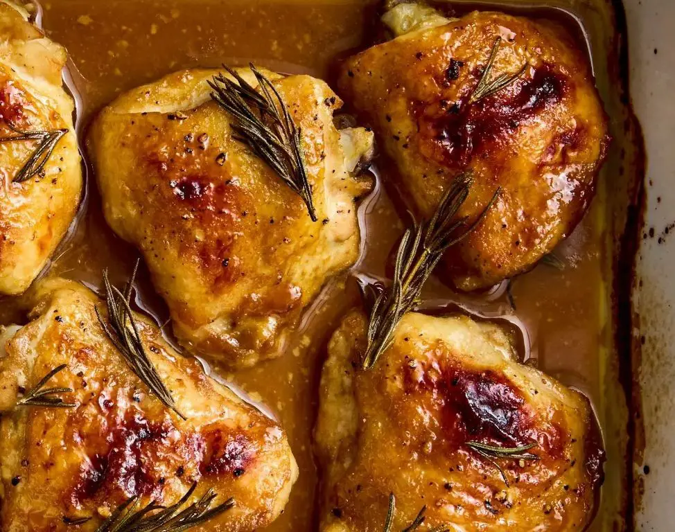 Maple Dijon Baked Chicken Legs