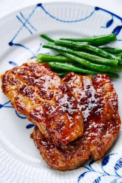 Maple Dijon Pork Chops