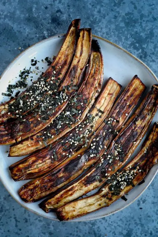 Maple Ginger Chinese Eggplant