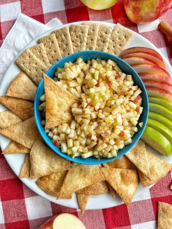 Maple Glazed Apple Salsa