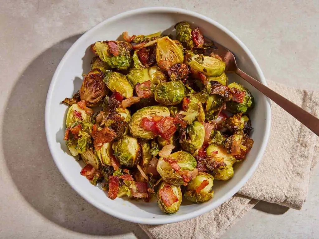 Maple Glazed Brussels Sprouts