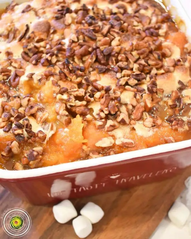 Maple Glazed Ham and Sweet Potato Casserole