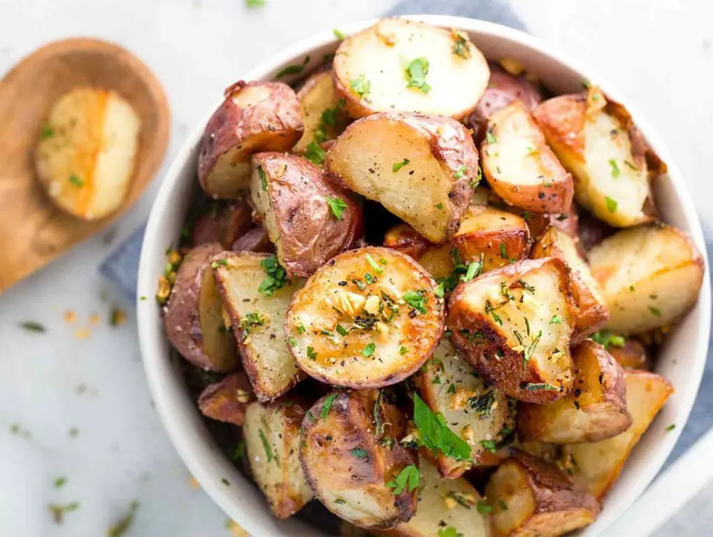 Maple Glazed Little Red Potatoes