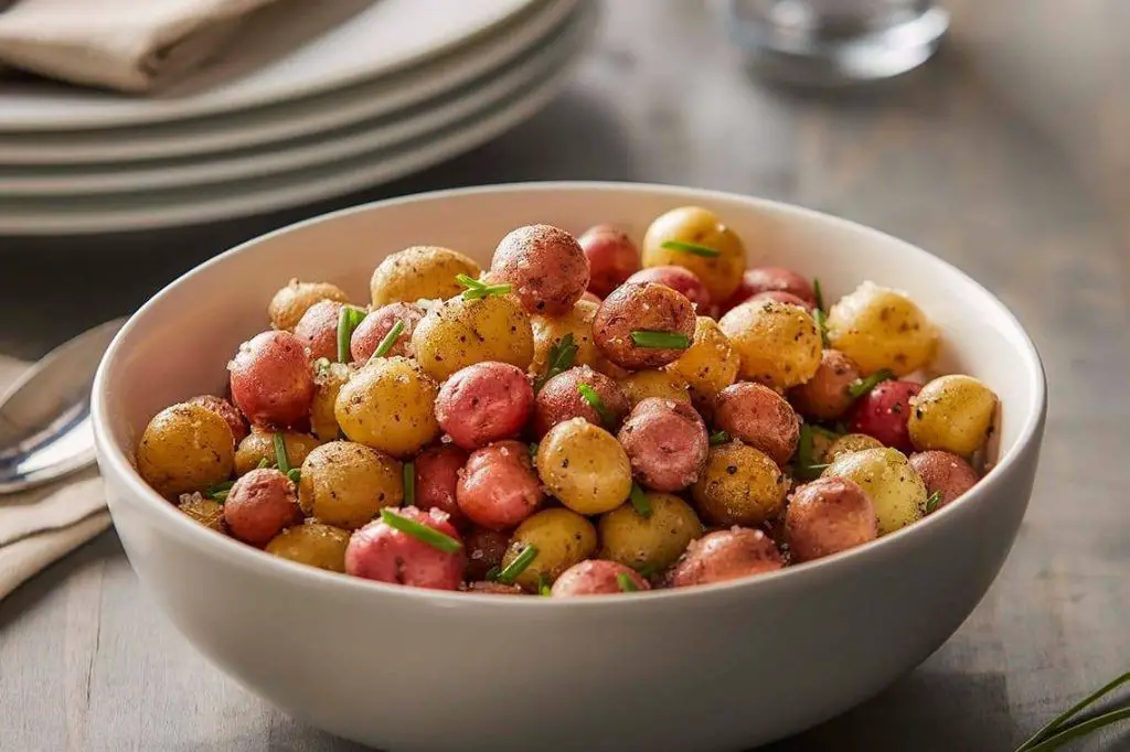 Maple Glazed Nibbles Potatoes