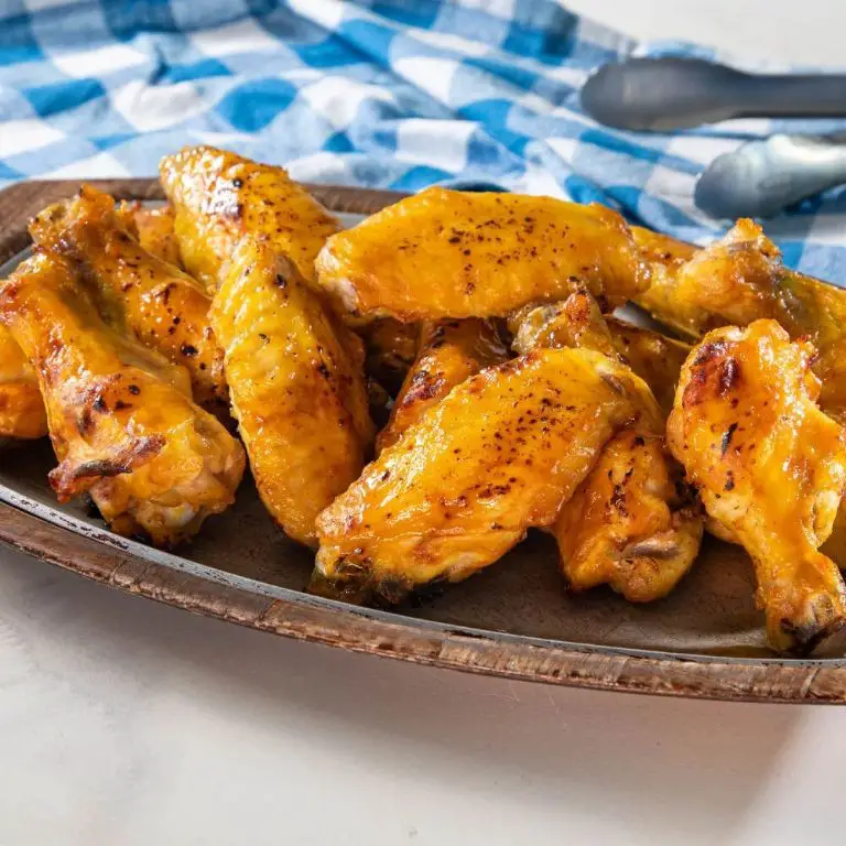 Maple Mustard Crockpot Chicken Wings