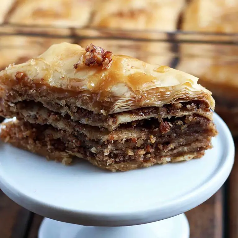 Maple Pecan Phyllo Triangles