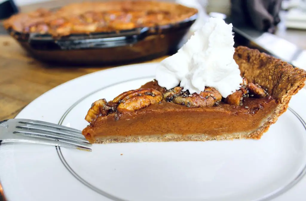 Maple Pecan Vegan Sweet Potato Pie
