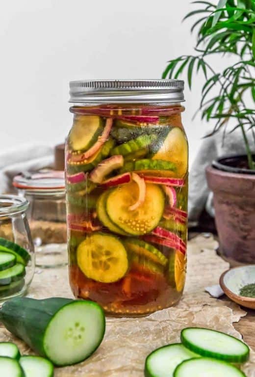Maple Syrup Bread and Butter Pickles