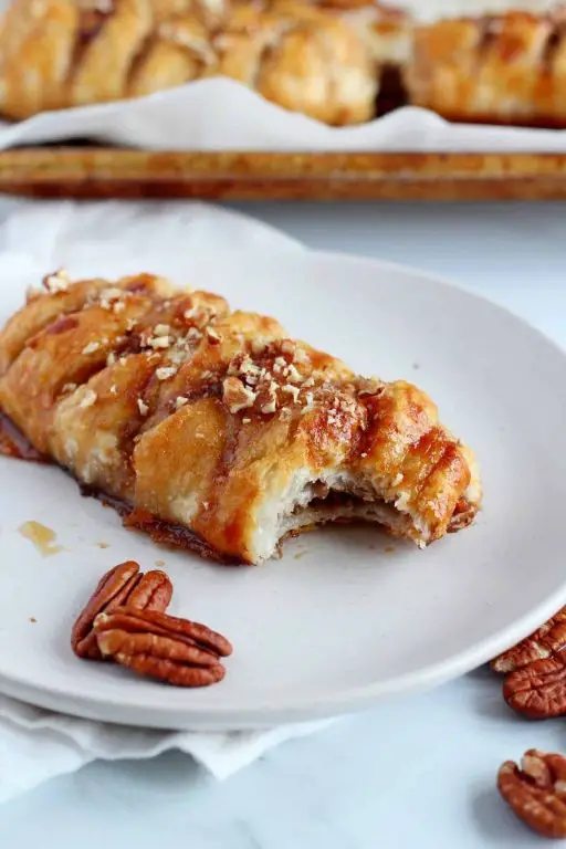 Maple Walnut Puff Pastry Danish