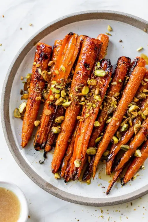 Maple-Glazed Roasted Carrots