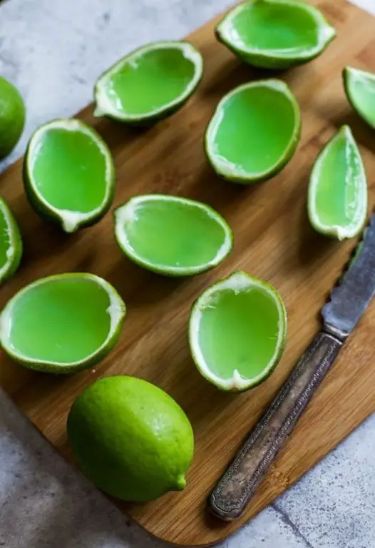 Margarita Lime Jello Shots