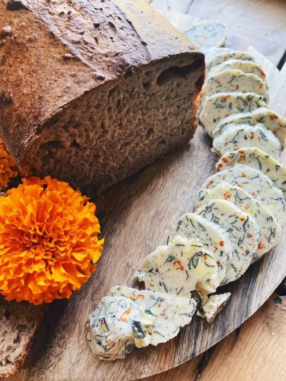 Marigold Flower Butter Spread