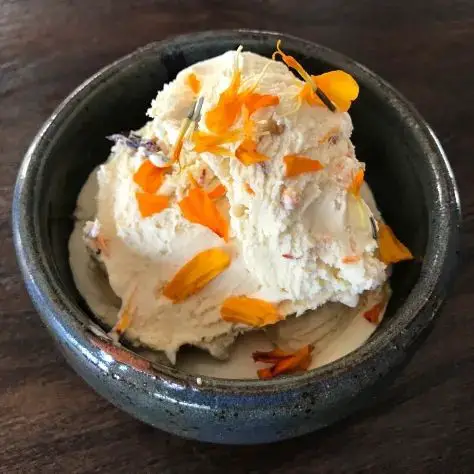 Marigold Petal Ice Cream