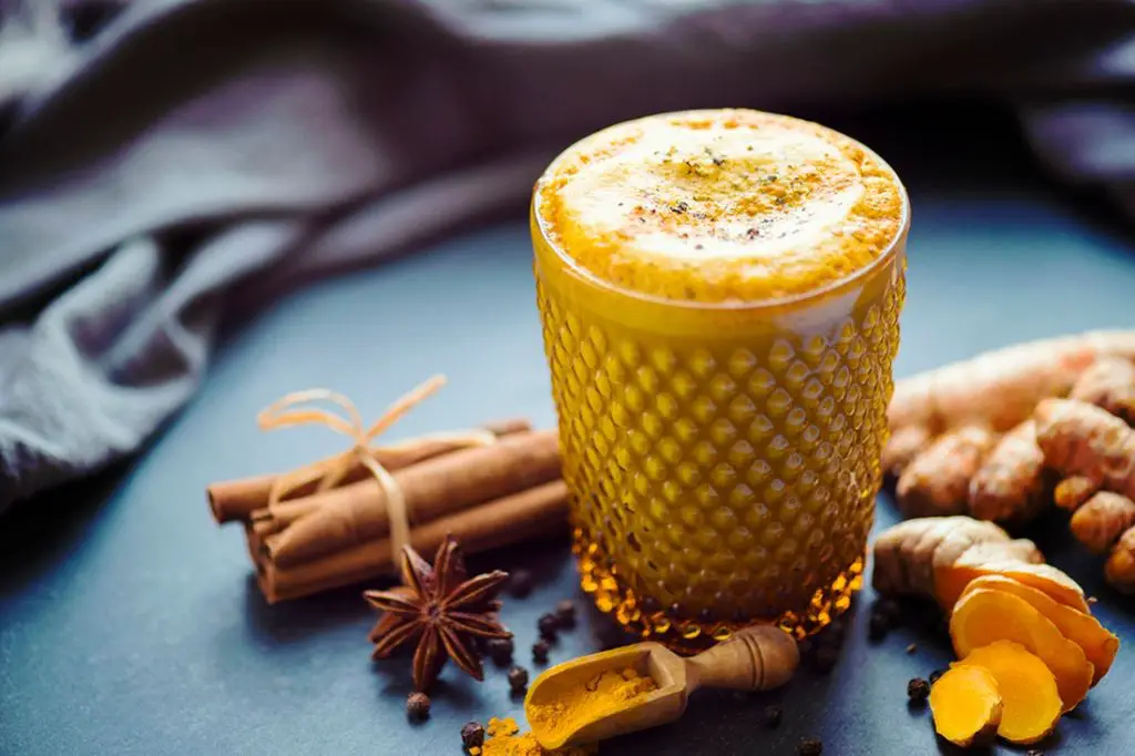 Marigold and Turmeric Golden Milk