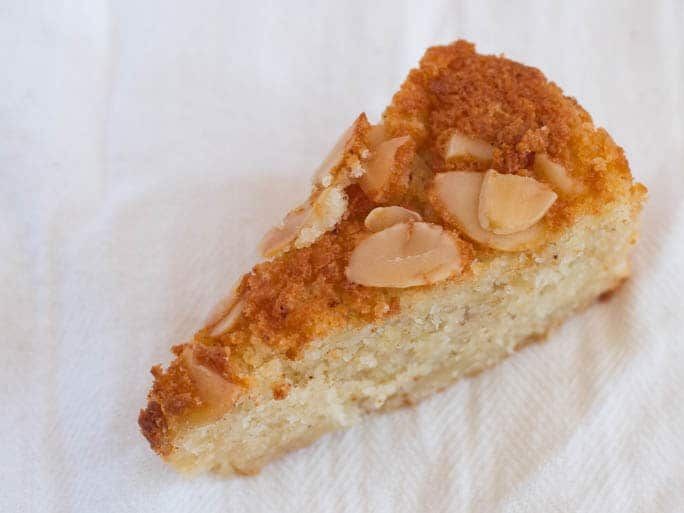 Marzipan and Almond Cake