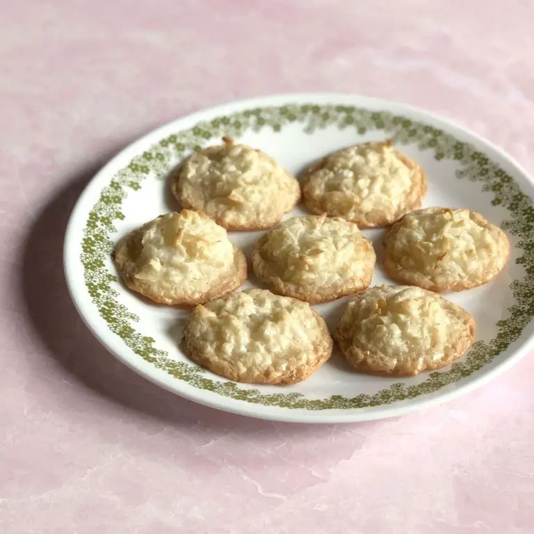 Marzipan and Coconut Macaroons