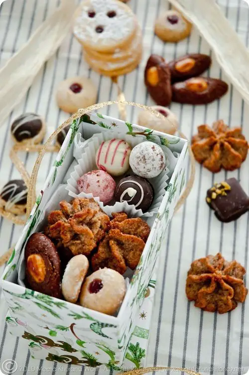 Marzipan and Hazelnut Cookies