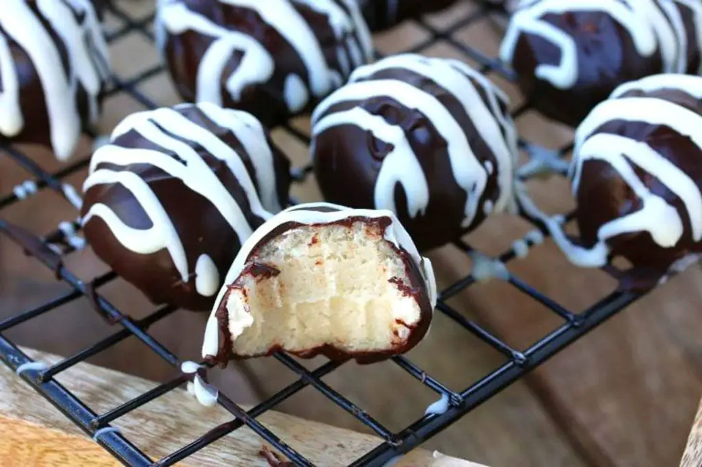 Marzipan-Filled Chocolate Truffles