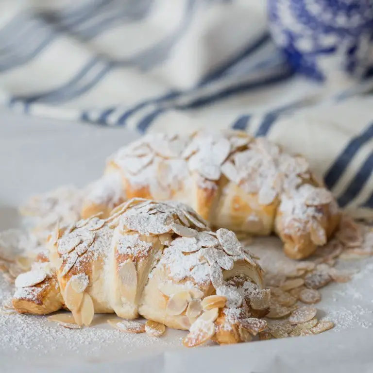 Marzipan-Stuffed Croissants