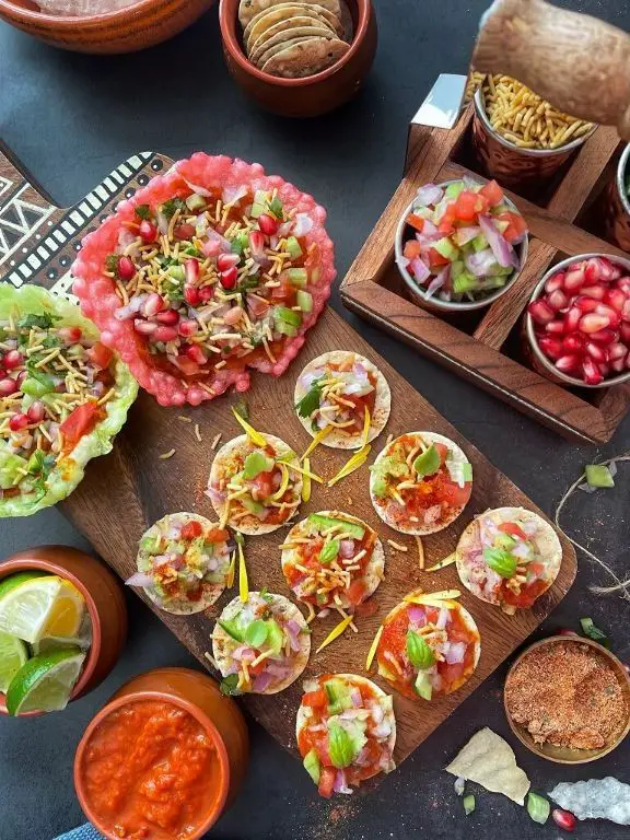 Masala Papad Canapés