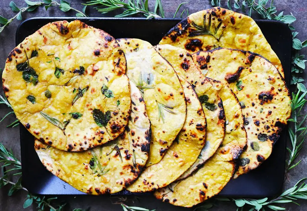 Masala Roti with Herbs