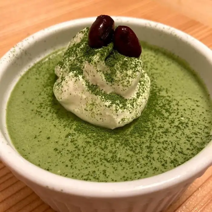Matcha Green Tea Bavarian Cream