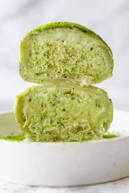 Matcha Green Tea Ice Cream Bites