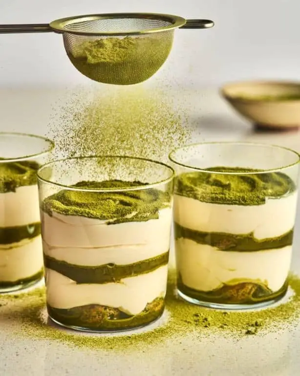 Matcha Green Tea Mini Dessert Cups