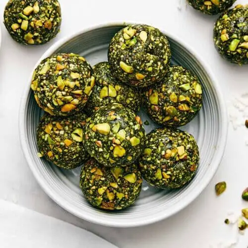 Matcha Protein Energy Balls