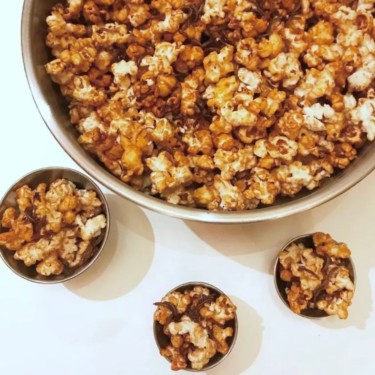 Mealworm and Caramel Popcorn Mix