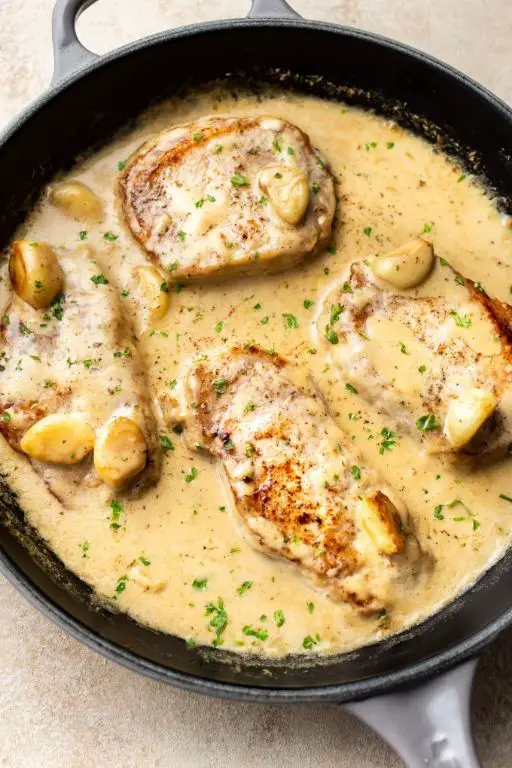 Media Crema Pork Chops