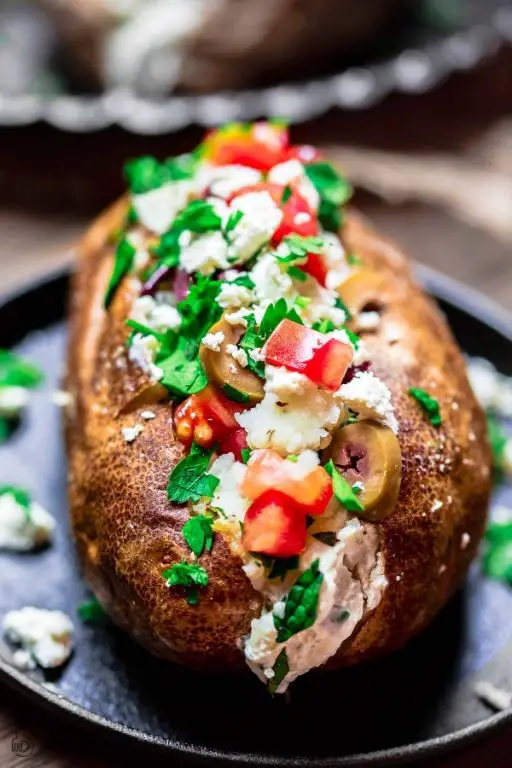 Mediterranean Baked Potato