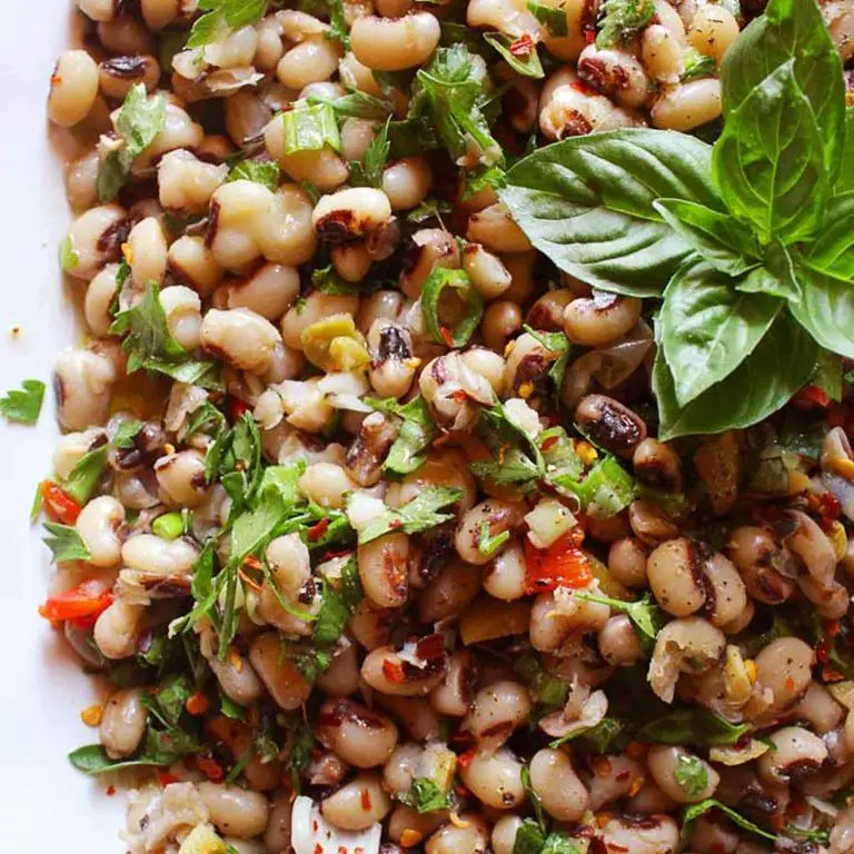 Mediterranean Black Eye Pea Dip with Feta