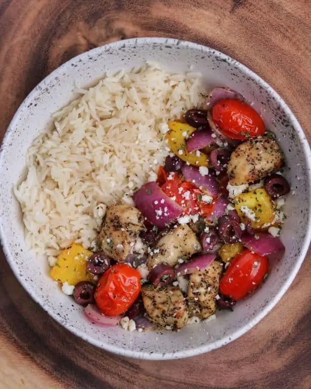 Mediterranean Ninja Foodi Chicken Breast