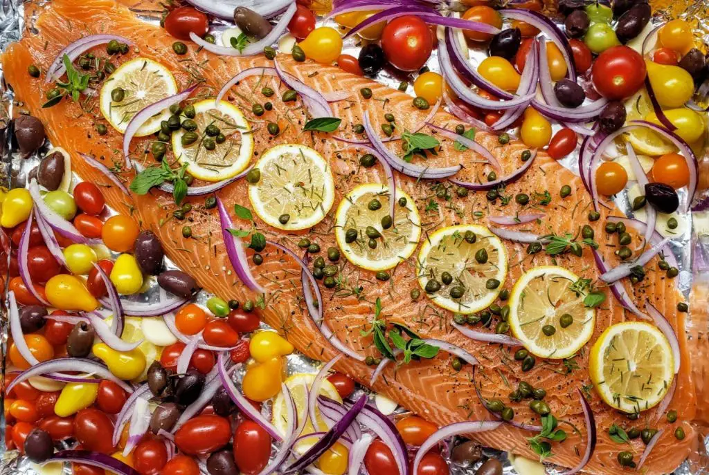 Mediterranean Oregano Salmon