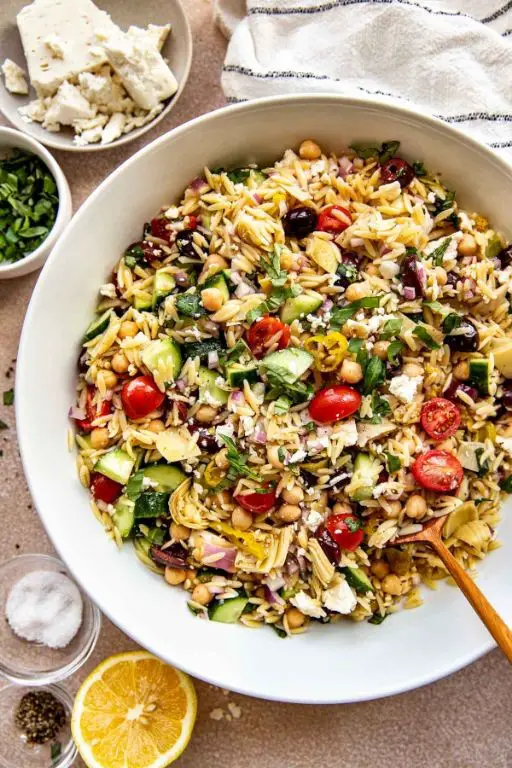 Mediterranean Orzo Pasta Salad