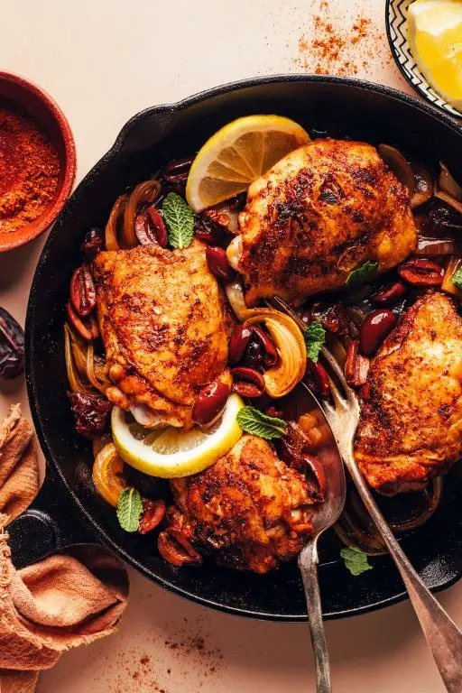 Mediterranean Style Chicken Thighs