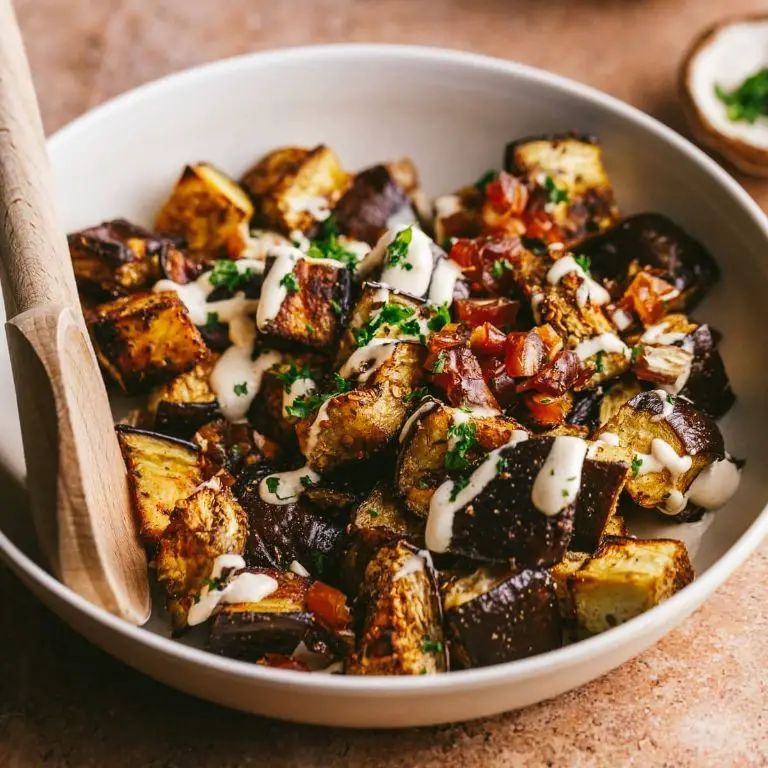 Mediterranean Style Sauteed Eggplant