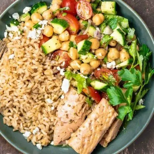 Mediterranean Tuna and Rice Pilaf