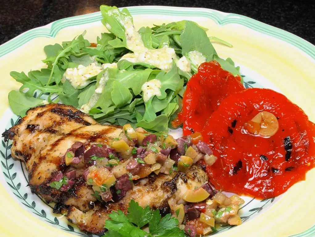Mediterranean-Style Chicken Cutlets with Olive Tapenade