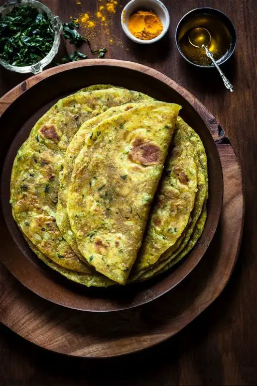 Methi (Fenugreek) Roti