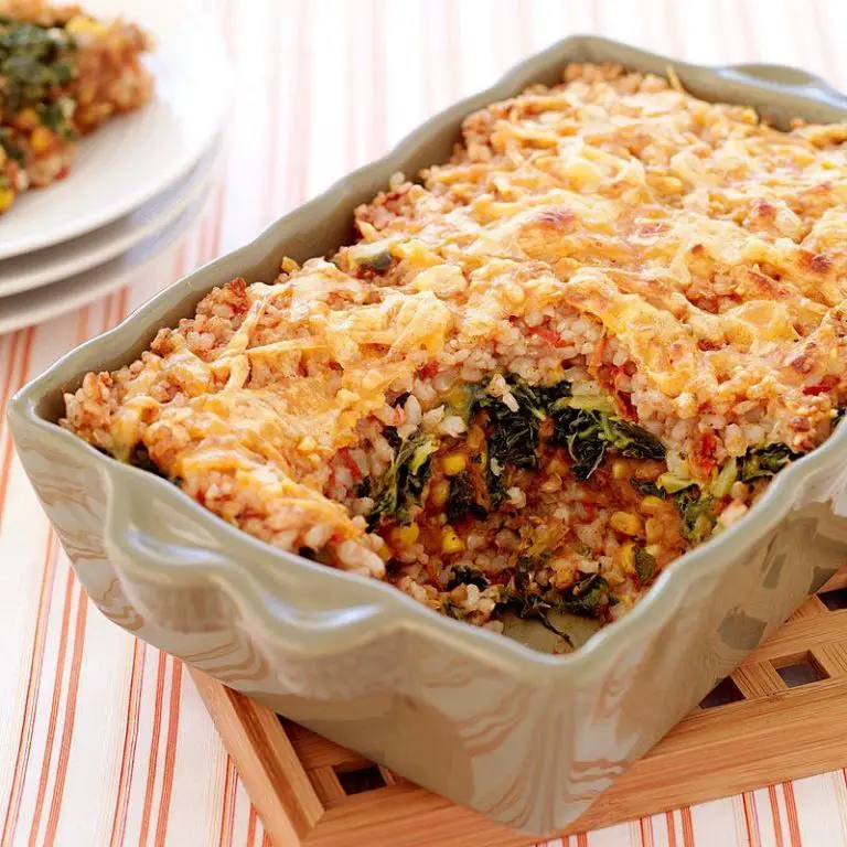 Mexican Brown Rice Casserole