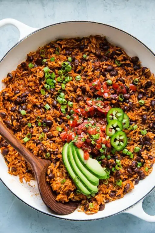Mexican Brown Rice with Black Beans