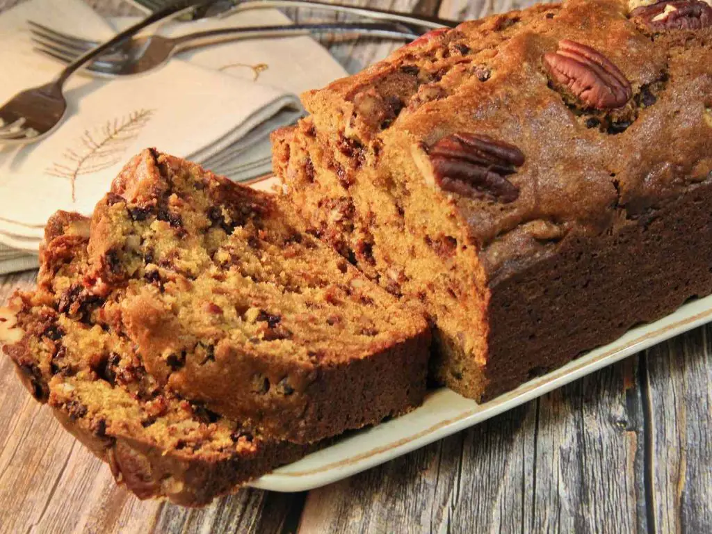 Mexican Pumpkin Bread with Pecans