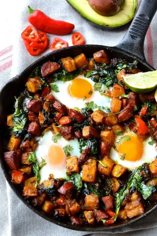 Mexican Rice Breakfast Hash