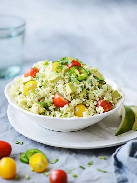 Mexican Rice and Avocado Salad