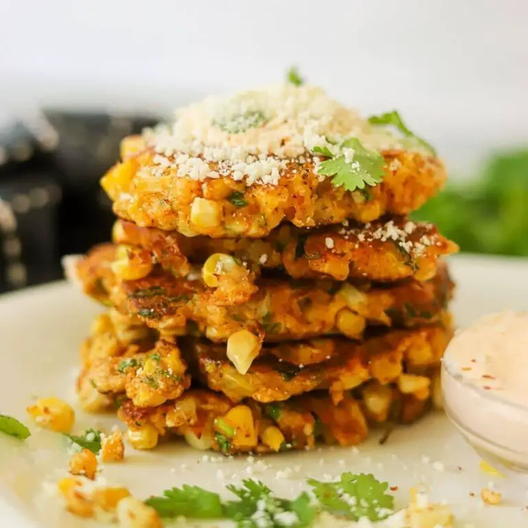 Mexican Rice and Corn Fritters