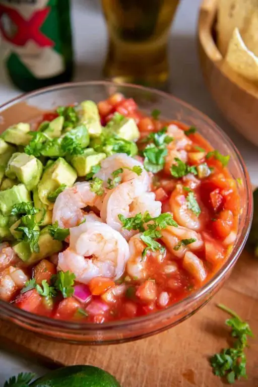 Mexican Shrimp Cocktail with Pico de Gallo