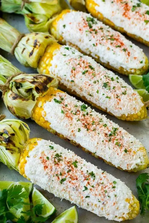 Mexican Street Corn with Cotija Cheese
